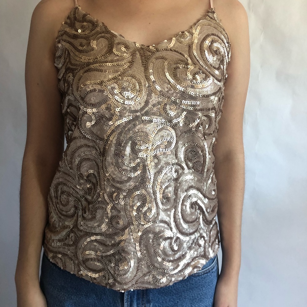 Sequined Tank